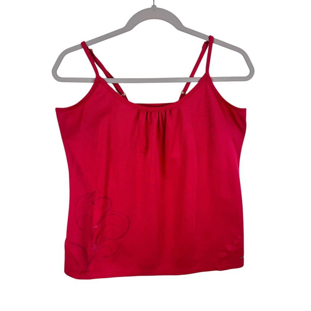 Salomon Women's Pink Athletic Tank Top Shirt‎ ACTiLiTE Size Large
